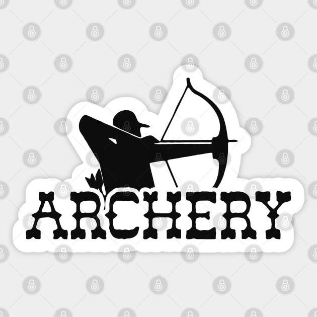 Archery Sticker by KC Happy Shop